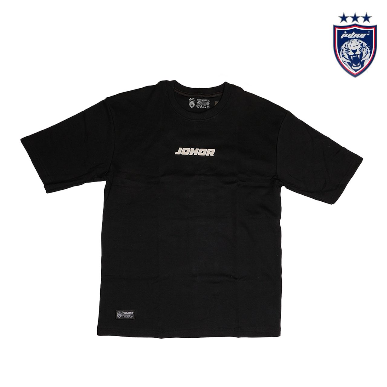 JDT Premium Shirt Puff Logo(Black)